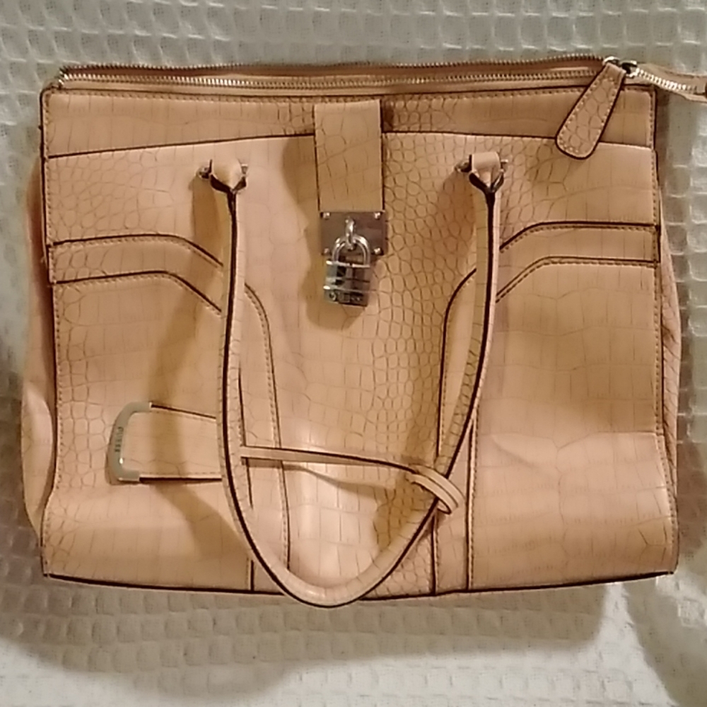 Tangerine Guess handbag-